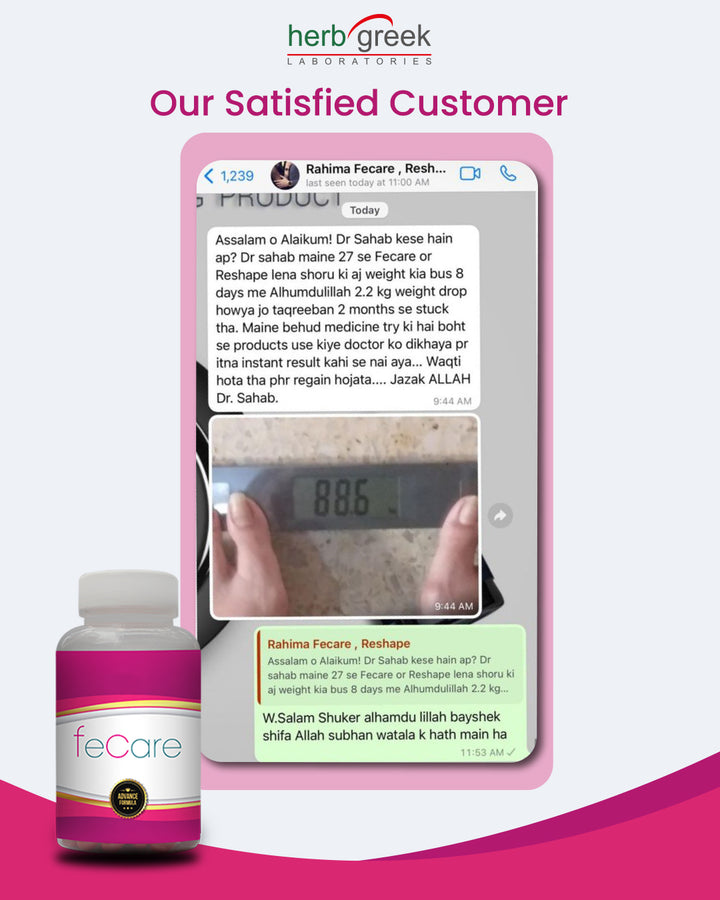 FeCare – Herbgreek | Herbal Medicine in Pakistan