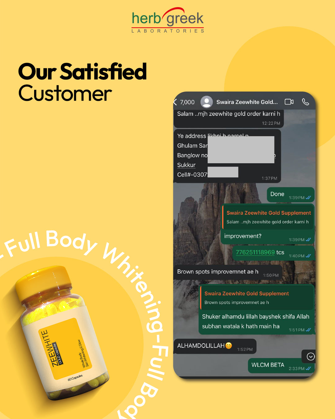 Zeewhite Gold Supplements